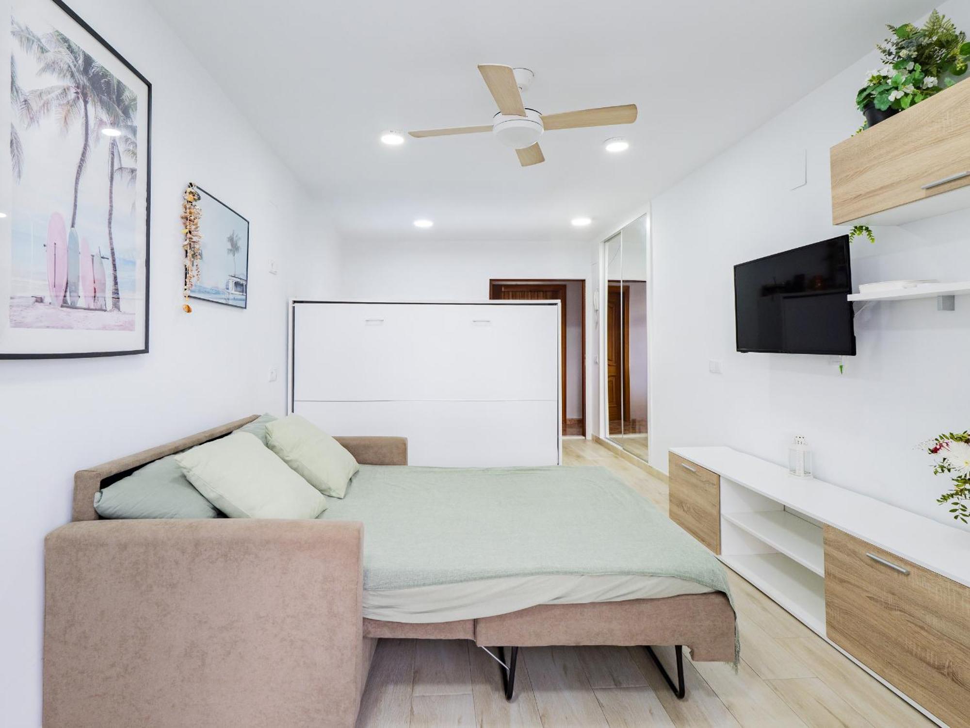 Apartment Cubo's Sea View First Line Maite Study Benalmadena