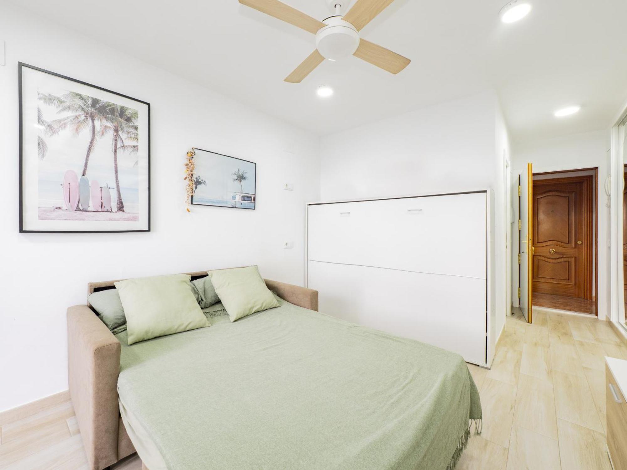 Cubo's Sea View First Line Maite Study Apartment Benalmadena