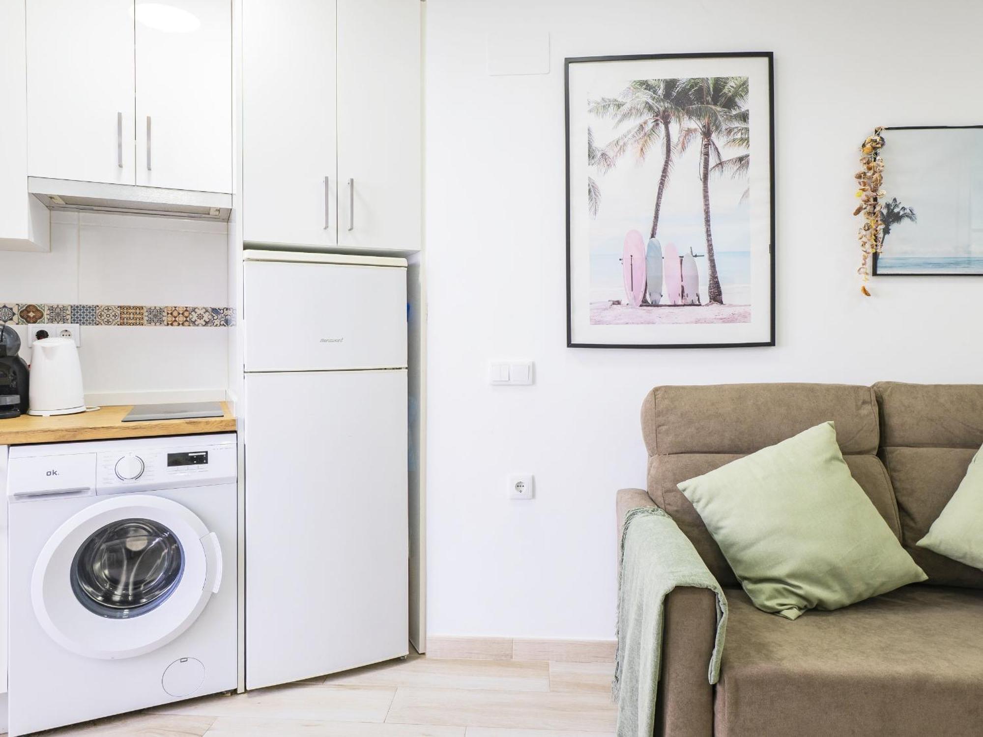 Cubo's Sea View First Line Maite Study Apartment *